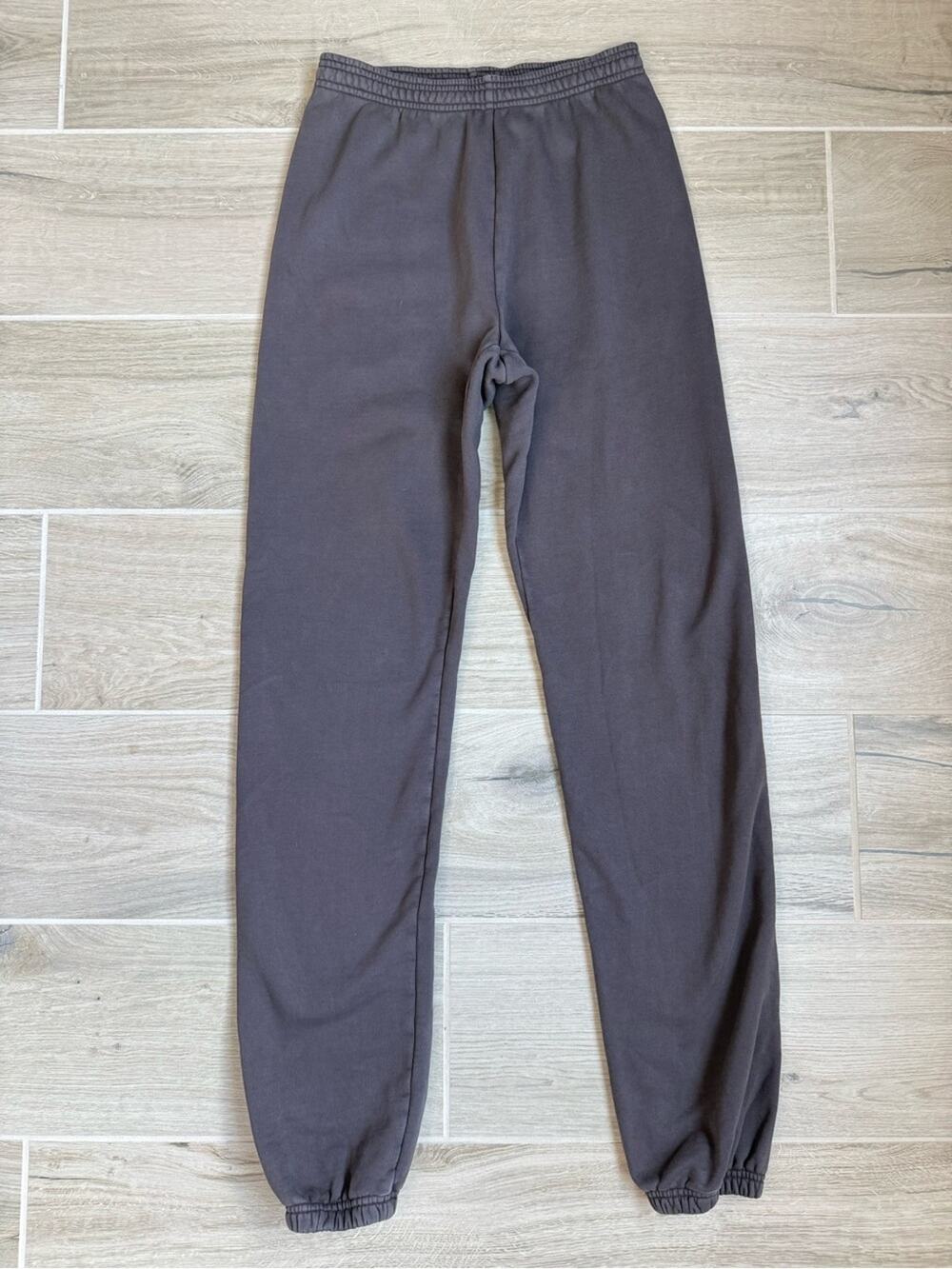 SKIMS Womens Small Concord Purple Cotton Fleece Classic Joggers Sweatpants